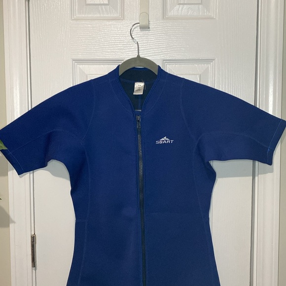 NWoT SBART Women Wet Suit Size XL Blue One Piece - Picture 3 of 7